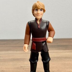 DISNEY Frozen II 2 KRISTOFF Toy Doll Figure Poseable 4" Cake Topper 2018 Hasbro